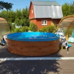 Каркасный круглый бассейн ГИГАБАСС 1.5 м