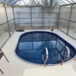 Каркасный овальный бассейн ГИГАБАСС вкапываемый 1.5 м